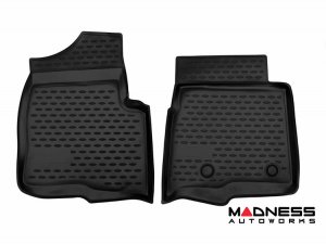 Ford F-150 Floor Liners - 3D Molded - Front - Crew Cab